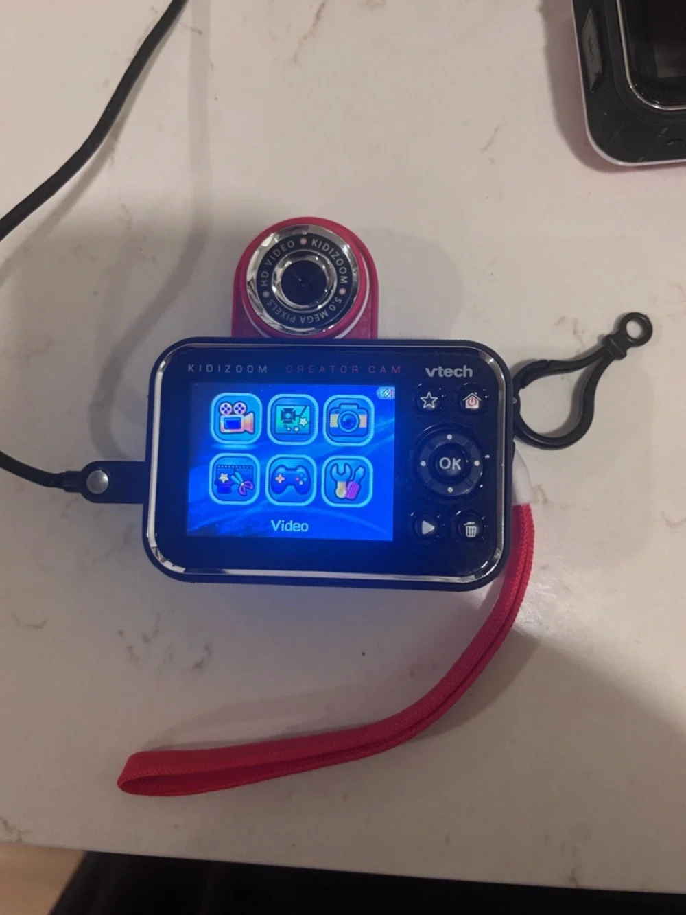 VTech Kidizoom Creator Cam Digital Camera - red and black